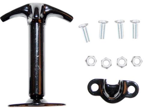 Hood Catch Black 87-95 Jeep Wrangler YJ Rugged Ridge