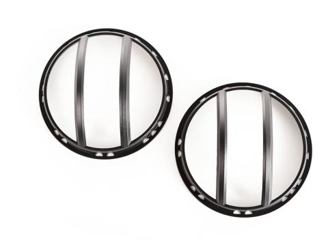 Elite Euro Guard Kit Pivotal Headlight Black 07-18 Wrangler JK/JKU Rugged Ridge