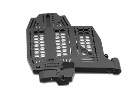 WingMate Swingout Passenger Side Fits 2020-2024 Jeep Gladiator Rugged Ridge