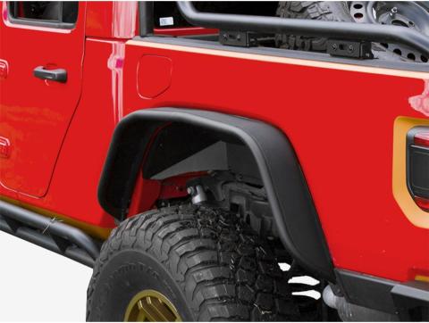 Steel Tube Fenders Rear 20-Present Gladiator JT Rugged Ridge