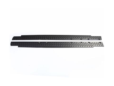 Body Armor Kit Rocker Side Panels 07-18 Jeep Wrangler JK 4 Door Rugged Ridge