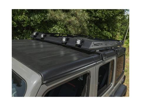 Roof Rack with Basket 18-Present Jeep Wrangler Jl 4-Door Hardtops Rugged Ridge