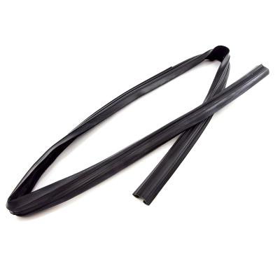 Door Glass Run Seal Front Right Rubber Front Passenger Side Door On 84-96 Cherokee XJ OMIX