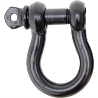 D Ring 1/2 Inch 2 Ton Rating Black  Smittybilt
