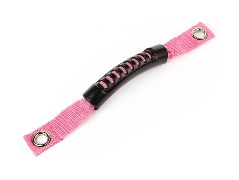 Grab Handle A-Pillar Mounted Pink 07-18 Jeep Wrangler JK Rugged Ridge