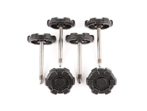 Elite Door Surround Knobs 07-18 Jeep Wrangler JK 4 Door Rugged Ridge