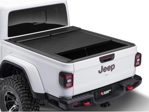 Armis Retractable Locking Bed Cvr W/o Trail Rails 20-Present Jeep Gladiator JT Rugged Ridge