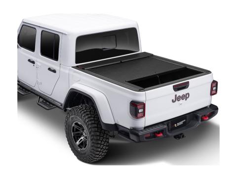 Armis Cover with Max Track Black 20-Present Jeep Gladiator w/o Trail Rail System w/o Trail Rail Rugged Ridge