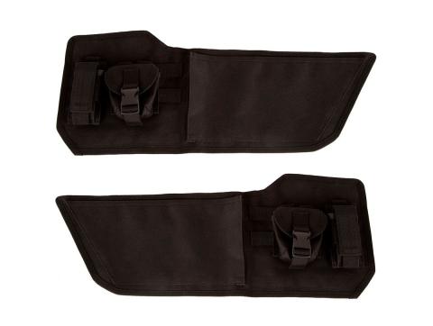 Storage Panel Door Mounted Pouches 11-18 Jeep Wrangler JK/JKU Rugged Ridge