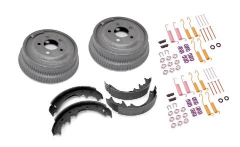 Drum Brake Service Kit Rear Amc 20 10X2.5 Drum Includes Drum Shoes Drum Hardware Kit Rear Of 78-83 CJ5, 78-86 CJ7 And 81-86 CJ8 OMIX