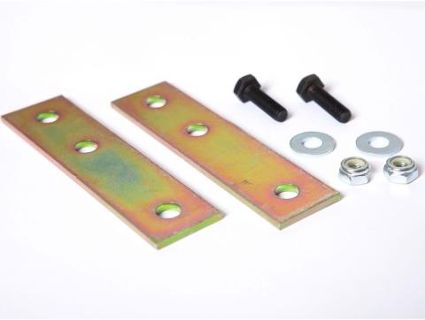 Brake Hose Relocation Bracket Kit 2-4 Inch Lift 07-18 Wrangler JK Rugged Ridge