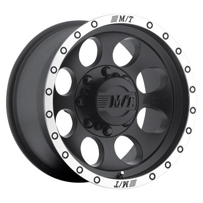 Classic Baja Wheel 16X8 4.5 x 6X5.50 Hub Bore 4.177 Matte Black Mickey Thompson