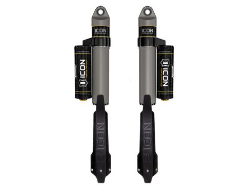 2020-2023 Jeep Gladiator 1.5 Inch Lift Rear V.S. 2.5 Aluminum Series Shock Absorbers Piggyback Reservoir Pair Icon Vehicle Dynamics