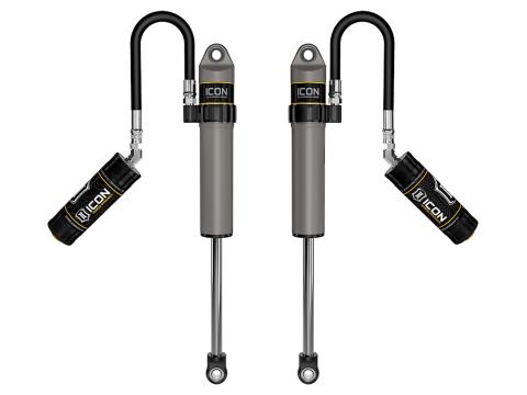 2020-2023 Jeep Gladiator 2018-2023 Jeep Wrangler JL 2.5 Inch Lift Front V.S. 2.5 Aluminum Series Shock Absorbers Remote Reservoir Pair Icon Vehicle Dynamics