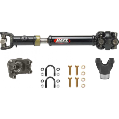 Jeep JL Rear Driveshaft 2018-Up Jeep Wrangler JL Sport 2.0L Turbo Heavy Duty 1350 Double Cardan Rear Driveshaft with Double Cardan Joint, 2 Door Automatic Transmission Reel Driveline