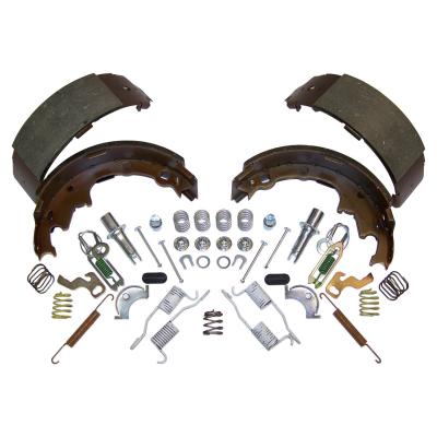 Rear Brake Shoe Service Kit 90-00 Jeep TJ, YJ, XJ, MJ w/ 9 Inch x 2-1/2 Inch Rear Brakes Crown Automotive