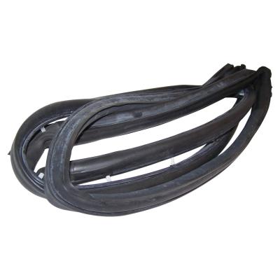Right Door Weatherstrip for 1997-2006 Jeep TJ Wrangler w/ Full Steel Doors Crown Automotive