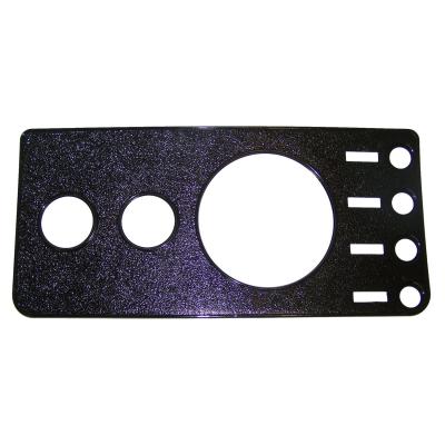 Dash Overlay Panel w/o Radio Hole for 1976-86 Jeep CJ-5, CJ-7, CJ-8 Crown Automotive