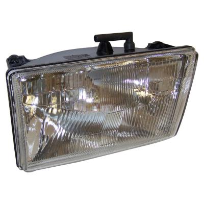 Right Headlight Assembly for 93-96 Jeep ZJ Grand Cherokee w/ LHD (Bulb Not Inc.) Crown Automotive