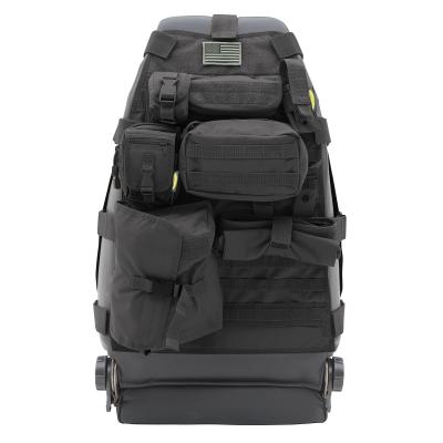 Gear Seat Cover Front Black 76-18 CJ & Wrangler YJ/TJ/LJ/JK Smittybilt