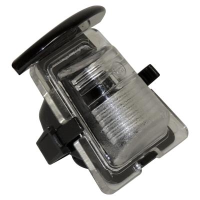 License Plate Lamp for 07-18 Jeep JK Wrangler, Does not Include Bulb or Socket Crown Automotive