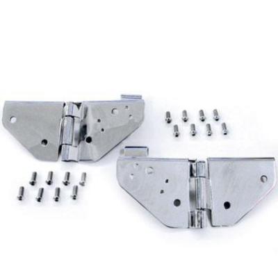 Windshield Hinges Stainless Steel 76-95 CJ & Wrangler YJ Smittybilt