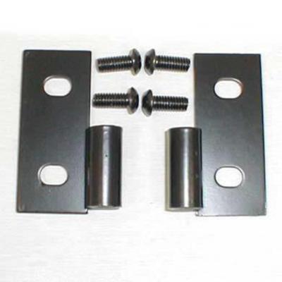 Lower Door Hinge Brackets 76-06 CJ & Wrangler YJ/TJ/LJ Black Smittybilt