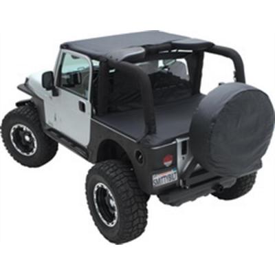 Spare Tire Cover Small Tire 27 Inch 29 Inch Black Diamond  Smittybilt