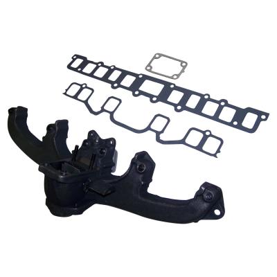 Exhaust Manifold & Gasket Kit for Jeep 72-79 CJs, SJ, J-Series w/ 3.8L, 4.2L Eng Crown Automotive