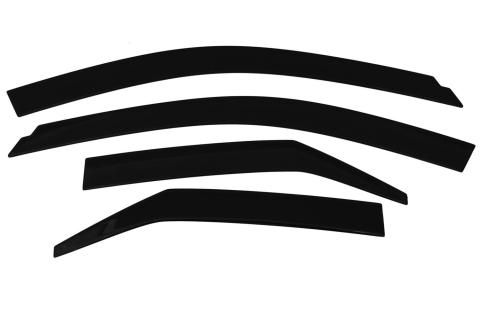 Ventvisor Deflector for 2015-2023 Jeep Renegade Smoke Low Profile Outside Mount 4 Piece AVS