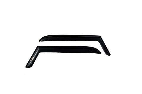 Ventvisor Deflector for 1997-2006 Jeep Wrangler Smoke Outside Mount 2 Piece AVS