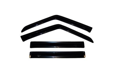 Ventvisor Deflector for 1984-2001 Jeep Cherokee and More Door Smoke Outside Mount 4 Piece AVS