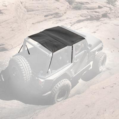 Extended Top Black Diamond 10-18 Wrangler JK 2 Door Smittybilt