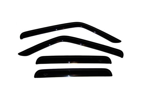 Ventvisor Deflector for 2007-2017 Jeep Patriot Smoke Outside Mount 4 Piece AVS
