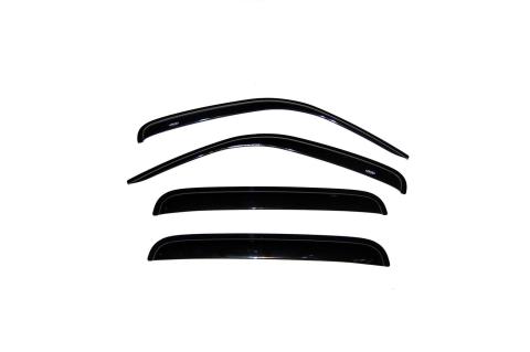 Ventvisor Deflector for 2002-2007 Jeep Liberty Smoke Outside Mount 4 Piece AVS