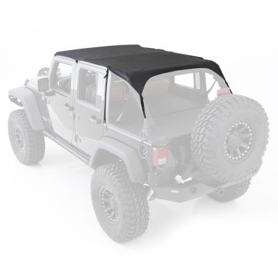 Extended Top Black Diamond 10-18 Wrangler JK 4 Door Smittybilt