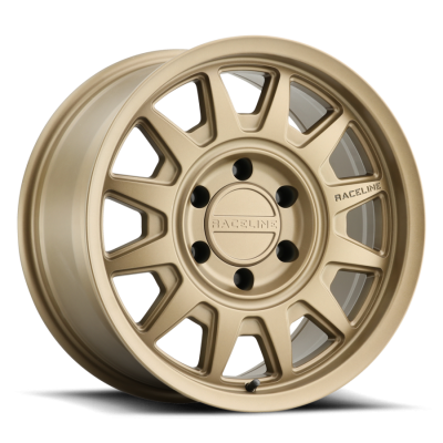 Aluminum Wheels 17x9 Aero HD 952BZ Satin Bronze Gold -12 Offset 5 on 139.7 Bolt Pattern 106.5 Bore Raceline