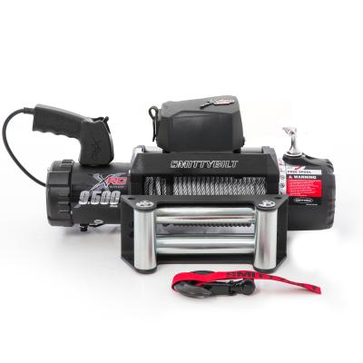 XRC Fairlead 4-Way Roller Rated Line Pull 9,500Lbs 4,309kgs Single-line Remote Control Winch Gen2  Smittybilt