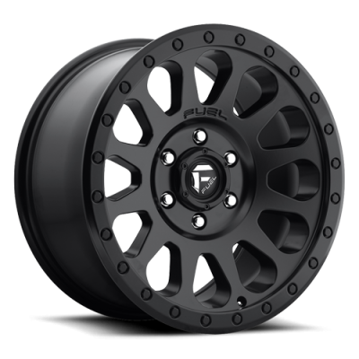 Aluminum Wheels 16X8 Vector D579 6 On 139.7 Matte Black 108 Bore 1 Offset Fuel Off Road Wheels