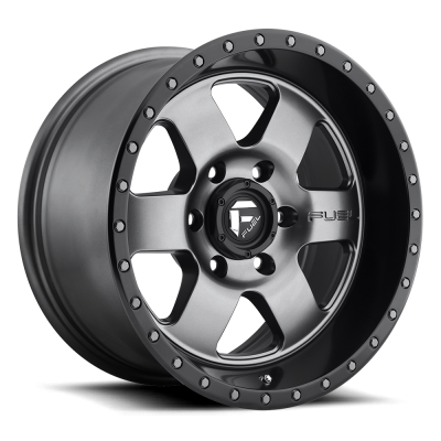 Aluminum Wheels 20X9 Podium D619 6 On 139.7 Anthracite/Black Lip 108 Bore 1 Offset Fuel Off Road Wheels
