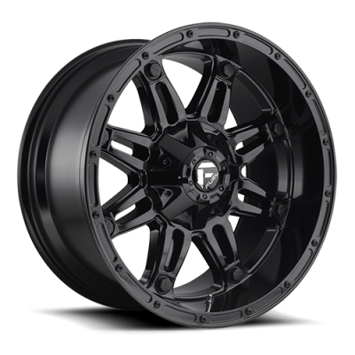 Aluminum Wheels 20X10 Hostage D625 8 On 170 Gloss Black 125.2 Bore -18 Offset Fuel Off Road Wheels