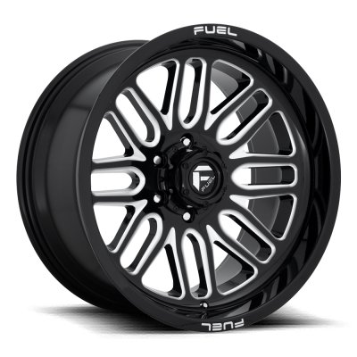 Aluminum Wheels 20X9 Ignite D662 6 On 135 Gloss Black Milled 87.1 Bore 19 Offset Fuel Off Road Wheels