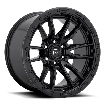 Aluminum Wheels 20X10 Rebel D679 6 On 135 Matte Black 87.1 Bore -18 Offset Fuel Off Road Wheels