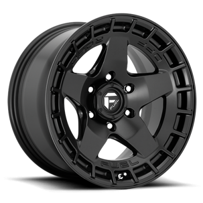 Aluminum Wheels 17X9 Warp D733 6 On 139.7 Satin Black 106.1 Bore 1 Offset Fuel Off Road Wheels