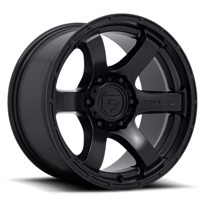 Aluminum Wheels 20X9 Rush D766 6 On 114.3 Satin Black 66.06 Bore 1 Offset Fuel Off Road Wheels