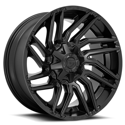 Aluminum Wheels 20X10 Typhoon D775 8 On 165.1 Matte Black 125.2 Bore -18 Offset Fuel Off Road Wheels
