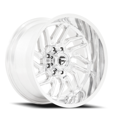 Aluminum Wheels 22X12 Hurricane D809 5 On 139.7 Polished Milled 78.1 Bore -44 Offset Fuel Off Road Wheels