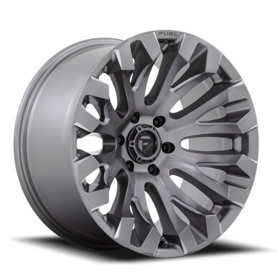 Aluminum Wheels 20X10 Quake D830 6 On 139.7 Platinum Gray 106.1 Bore -18 Offset Fuel Off Road Wheels