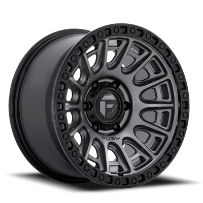 Aluminum Wheels 20X9 Cycle D835 6 On 139.7 Gunmetal Gray/Black Ring 106.1 Bore 1 Offset Fuel Off Road Wheels