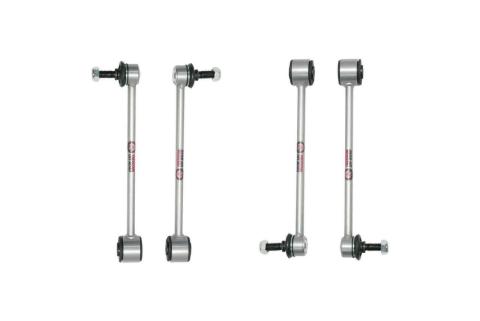 Front and Rear Extended Zinc-Nickel Sway Bar End links for 2-3.5 Inch Lift for 20-Present Jeep Gladiator JT Freedom Off-Road